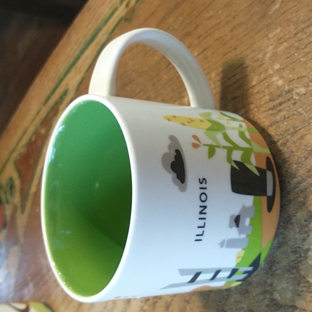 Starbucks "You Are Here" Collection 2015 Illinois Coffee Tea Mug